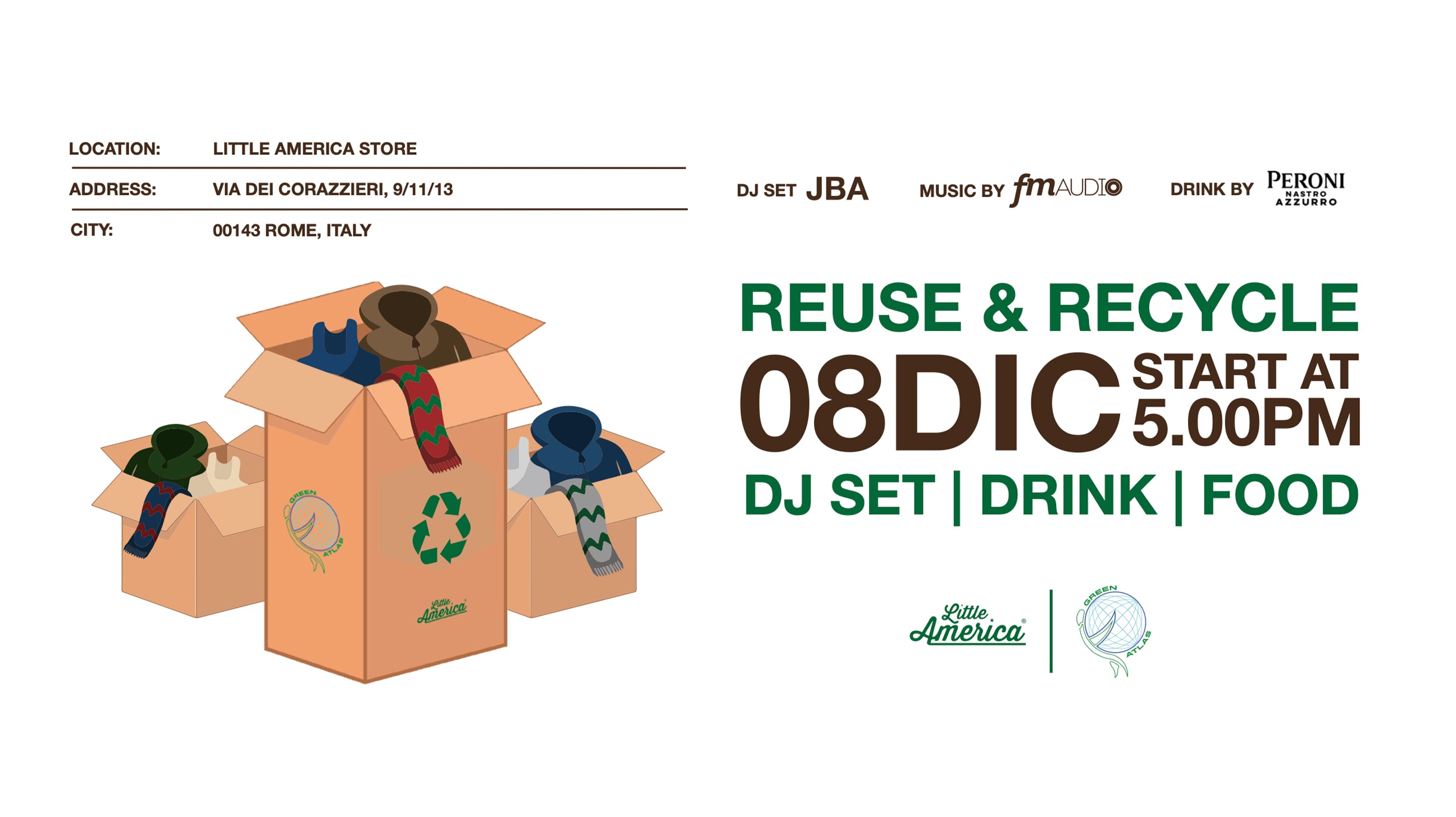 Little America® for Green Atlas: Reuse & Recycle