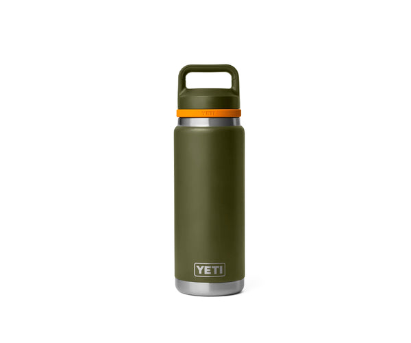 Rambler 26 Oz (769 ml) Bottle Chug - Olive/King Crab Orange