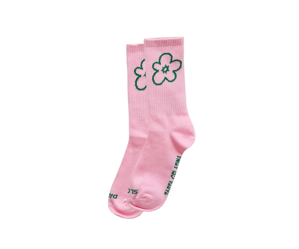 Slow Days Socks - Light Pink